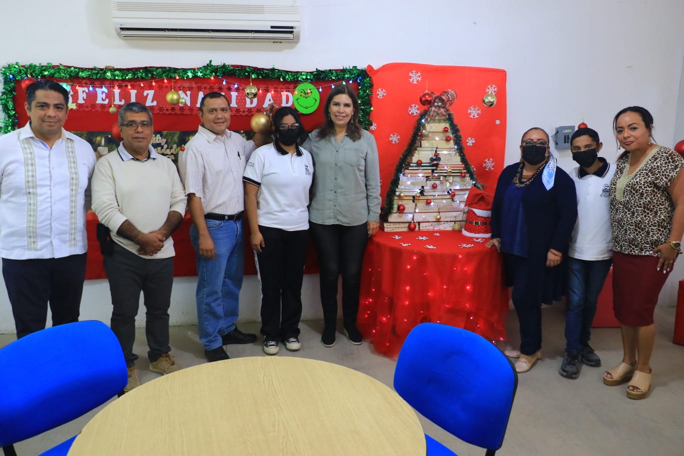 Secretaria de Educación visita el Cobach 44, en el municipio de Villaflores