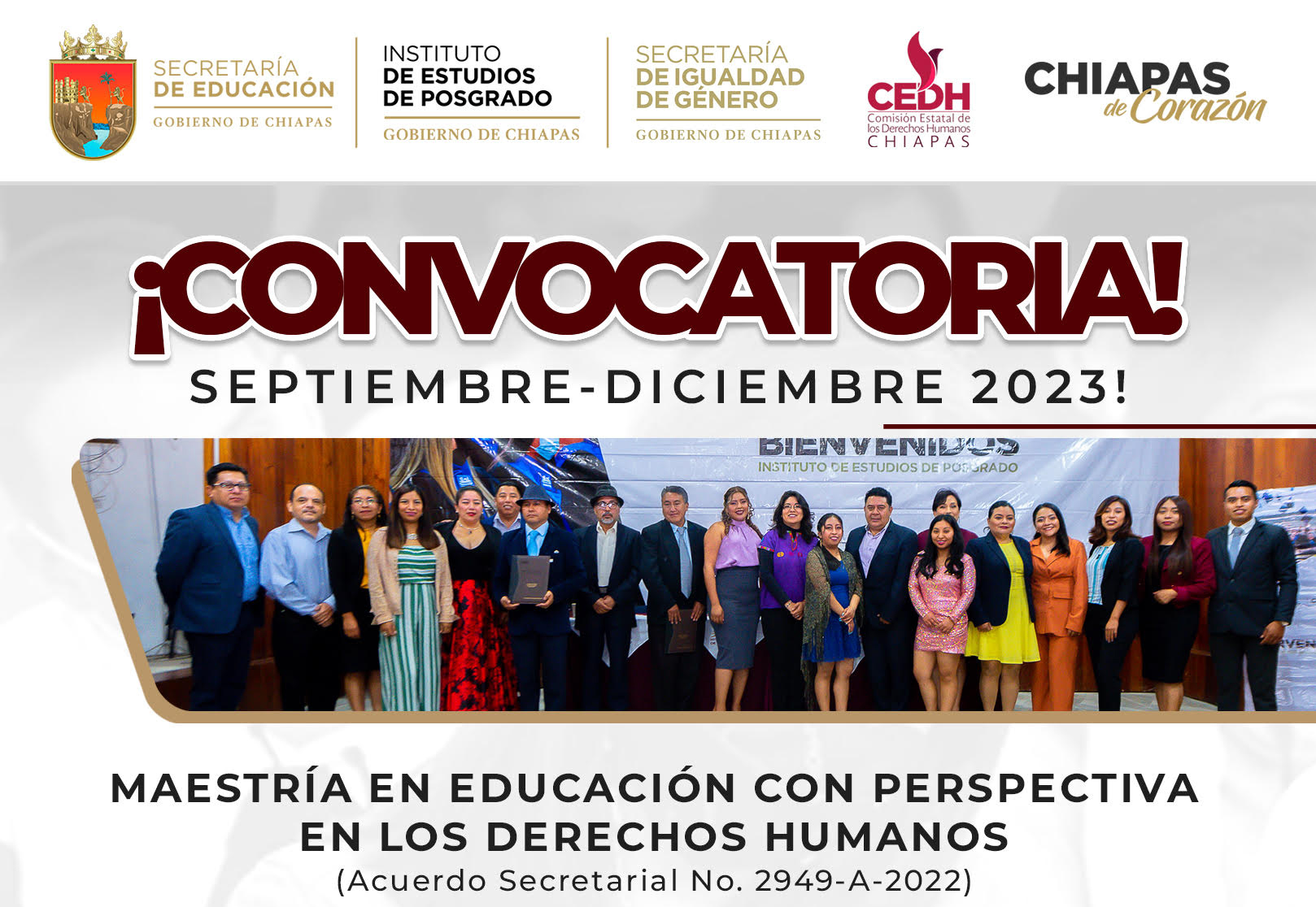 Convocatorias - Secretaría de Educación del Estado de Chiapas