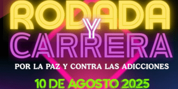 Rodada y Carrera por la Paz y Contra las Adicciones