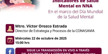 Seminario web denominado: “Indicadores de Salud Mental en NNA”