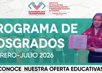 Convocatoria de Posgrados 2026 – Instituto de Evaluación, Profesionalización y Promoción Docente de Chiapas