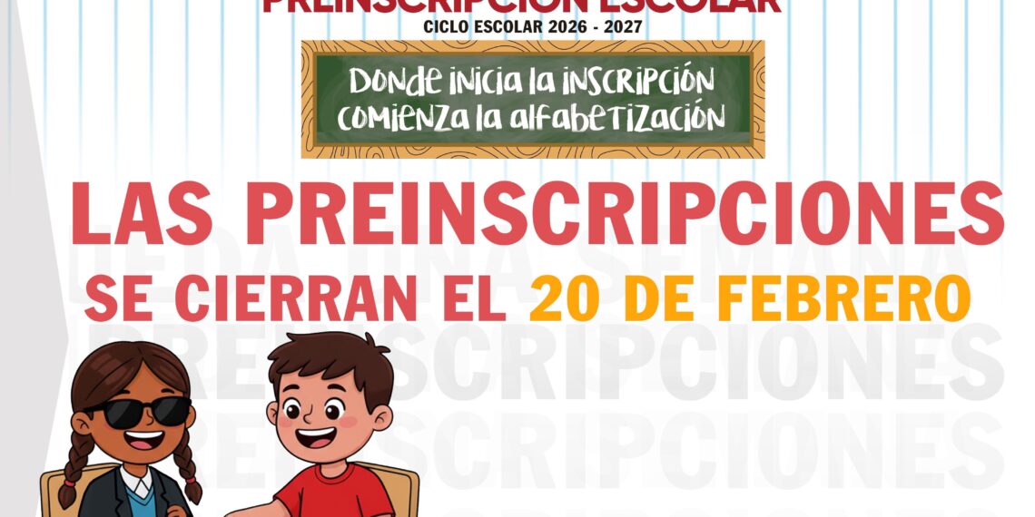 SE EXTIENDE UNA SEMANA MAS LA CAMPAÑA DE PREINSCRIPCIONES