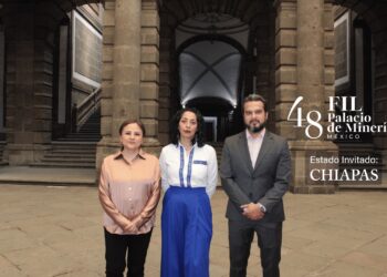 Chiapas, Estado invitado en la edición 48 de la FIL Palacio de Minería