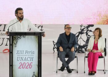 Inauguran la XIII Feria Internacional del Libro Unach 2026 con España como país invitado